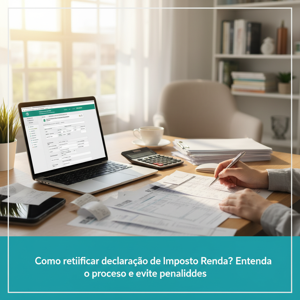 Como retificar declaração de Imposto de Renda? Entenda o processo e evite penalidades
