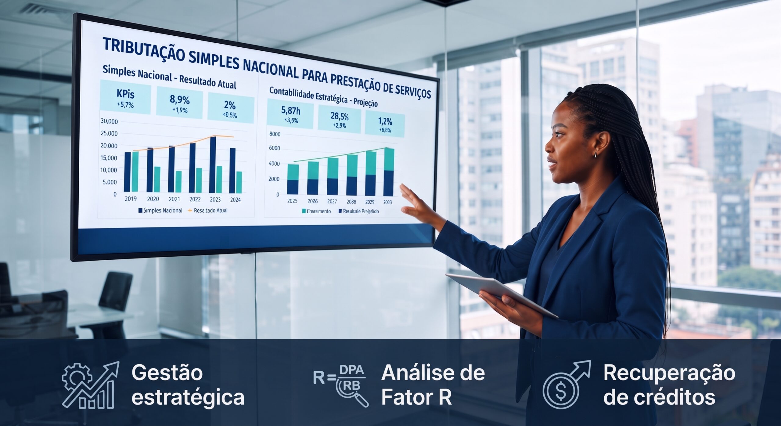 Tributação simples nacional prestação de serviços